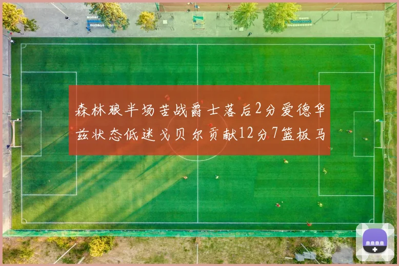 森林狼半场苦战爵士落后2分爱德华兹状态低迷戈贝尔贡献12分7篮板马卡表现抢眼拿下15分
